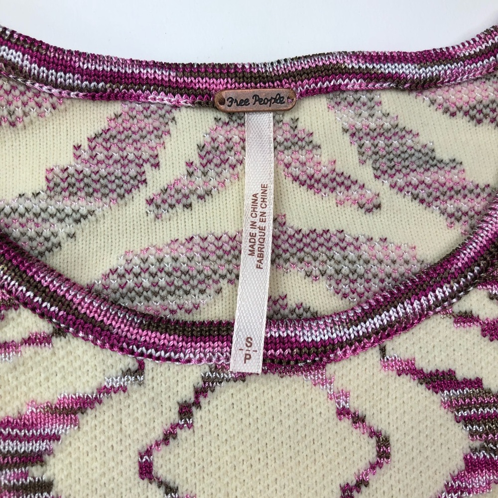Free People Take Me Out Zebra Dress Stretch New - Picture 6 of 8